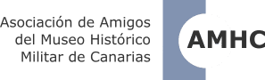 logo asociación de amigos del museo histórico militar de canarias