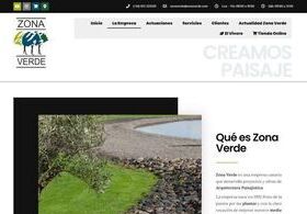 imagen de web zona verde